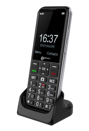 Telefon komórkowy dla seniora / niedosłyszącego Geemarc CL8600 (