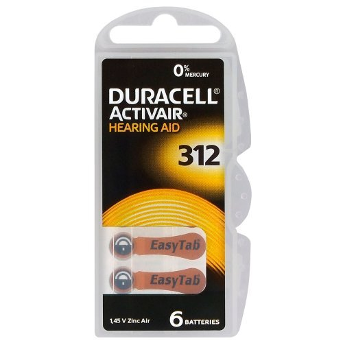 Baterie Duracell 312