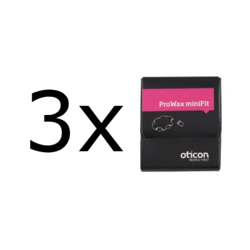 PROMOCJA!!! 3x filtry ProWax miniFit Oticon